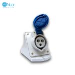 سوکت صنعتی 16×3 مادگی ثابت پارت الکتریک 408