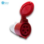 سوکت صنعتی 16×5 مادگی سیار پارت الکتریک 585