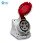 سوکت صنعتی 32×5 مادگی ثابت پارت الکتریک 606