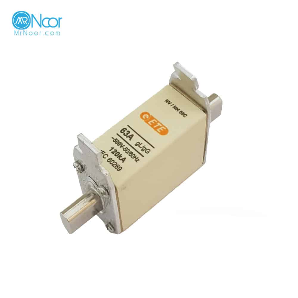 فیوز کاردی پایه کوتاه NHOOC A63