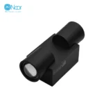 چراغ دکوراتیو لوله ای دوطرفه لنز محدب بدنه مشکی