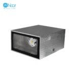 چراغ دکوراتیو یک‌طرفه لنز محدب بدنه کروم