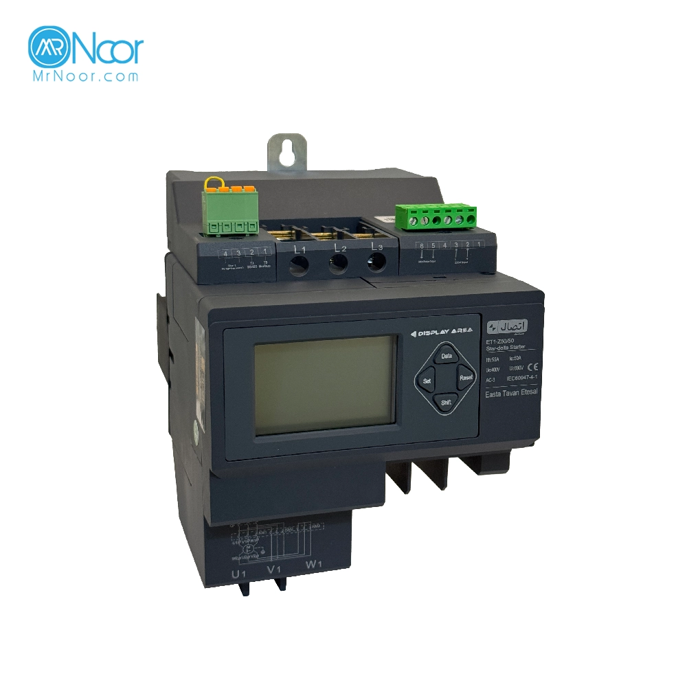 کنتاکتور ستاره مثلث 50 آمپر AC-3 اتصال
